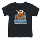 Sleeping Capybara Youth's T-shirt - I'll Deal With It Later