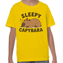 Sleepy Capybara Youth T-shirt