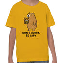 Youth's Capybara T-shirt - Don’t Worry Be Capy