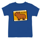 Unbothered Since Birth Capybara Youth T-shirt