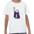 Wizard In Training Youth's T-shirt - Purple Cloak Star