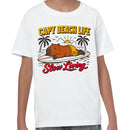 Capybara Beach Life Surfing Youth's T-shirt