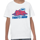 Capy Today's Mood Lazy Capybara Youth T-shirt