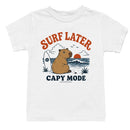 Surf Later Capy Mode Sunset Beach Youth T-shirt