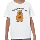 Please Do Not Test Me Capybara Youth T-shirt