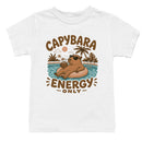 Capybara Energy Relaxing Pool Vibes Youth T-shirt