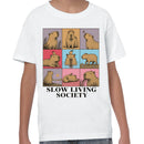 Slow Living Society Capybara Youth T-shirt