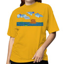 Calm In The Chaos Meditating Capybara Women's T-shirt