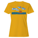 Calm In The Chaos Meditating Capybara Women's T-shirt