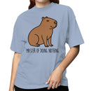Master of Doing Nothing Capybara Women's T-shirt