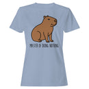 Master of Doing Nothing Capybara Women's T-shirt