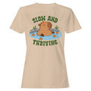 Slow and Thriving Capybara Women's T-shirt