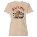 Surf Later Sunset Beach Women's T-shirt