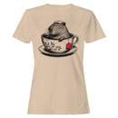 Capybara Tea Cup Illustration Women's T-shirt