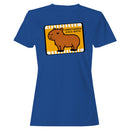 Unbothered Since Birth Capybara Women's T-shirt