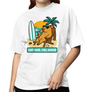 Surf Hard Chill Harder Women's T-shirt