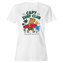 Capy Surf Club Women's T-shirt - Unbothered Since Birth