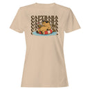 Capybara Floating Pool Island Women's T-shirt