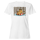 Capybara Floating Pool Island Women's T-shirt