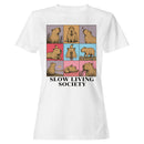 Slow Living Society Capybara Women's T-shirt