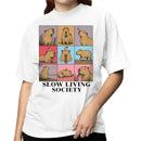 Slow Living Society Capybara Women's T-shirt