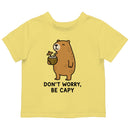 Toddler's Capybara T-shirt - Don’t Worry Be Capy