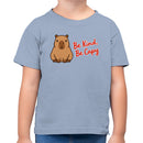 Be Kind Be Capy Cute Capybara Toddler T-shirt
