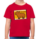 Toddler's Unbothered Since Birth Capybara T-shirt