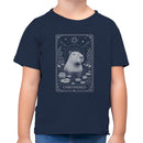 Toddler's T-shirt - Unbothered Capybara Lotus Scene