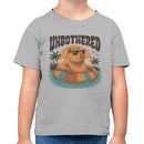 Toddler's Unbothered Capybara Floating T-shirt