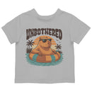Toddler's Unbothered Capybara Floating T-shirt
