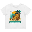 Toddler's Surf Hard Chill Harder T-shirt