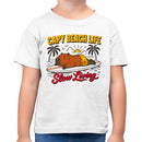 Toddler's Capybara Surfing T-shirt - Beach Life