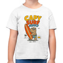 Capy Surf Supply Retro Surfing Toddler T-shirt