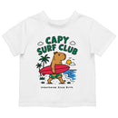 Capy Surf Club Unbothered Since Birth Toddler T-shirt