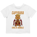 Capybara King Funny Royal Meme Toddler T-shirt