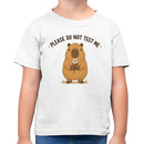 Toddler's T-shirt: Please Do Not Test Me Capybara Quote