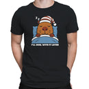 I'll Deal With It Later Capybara Men's T-shirt