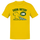 Social Battery Low Capybara Men's T-shirt