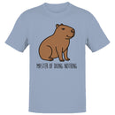 Master of Doing Nothing Capybara Men's T-shirt