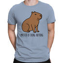 Master of Doing Nothing Capybara Men's T-shirt