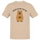 Please Do Not Test Me Capybara Men's T-shirt