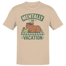 Mentally On Vacation Capybara Men's T-shirt