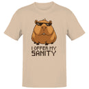 I Offer My Sanity Capybara Meme Men's T-shirt
