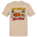 Capy Beach Life Surfing Capybara Men's T-shirt