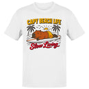 Capy Beach Life Surfing Capybara Men's T-shirt