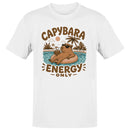 Capybara Energy Relaxing Pool Vibes Men's T-shirt
