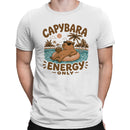 Capybara Energy Relaxing Pool Vibes Men's T-shirt
