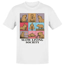 Slow Living Society Capybara Men's T-shirt