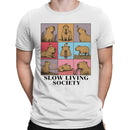 Slow Living Society Capybara Men's T-shirt